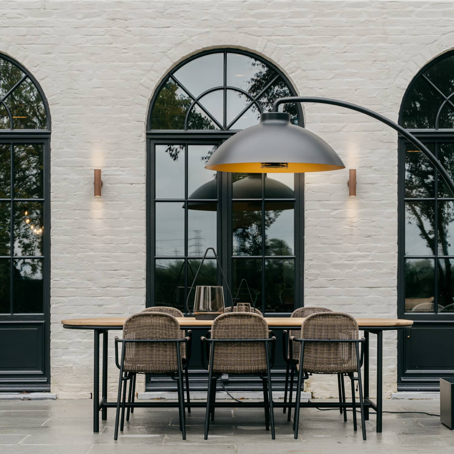 Table WICKED 200 x 90 cm Noire Vincent Sheppard