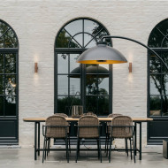 Table WICKED 200 x 90 cm Noire Vincent Sheppard