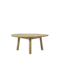 Table basse ANTON Teck 70 x 34,5 cm Vincent Sheppard