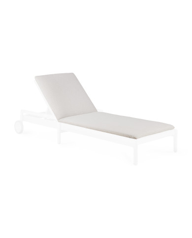 JACK sun lounger mattress white Ethnicraft