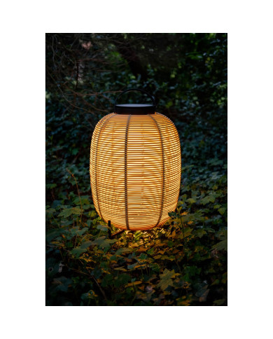 TIKA camel solar lantern H69 cm on steel base Vincent Sheppard