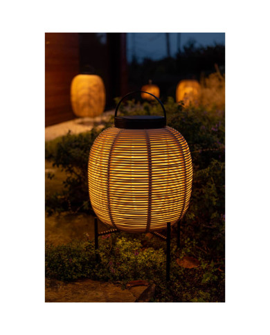 TIKA solar lantern H59cm on steel base Vincent Sheppard