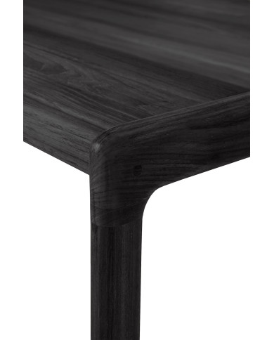 JACK Coffee Table Teak Black Varnish Ethnicraft
