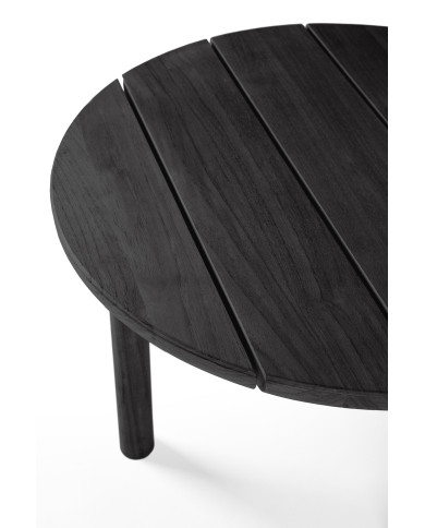 QUATRO Coffee table Black varnished teak Ethnicraft