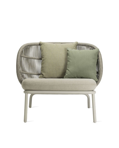 Fauteuil Lounge KODO Blanc Dune Vincent Sheppard