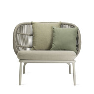 Fauteuil Lounge KODO Blanc Dune Vincent Sheppard