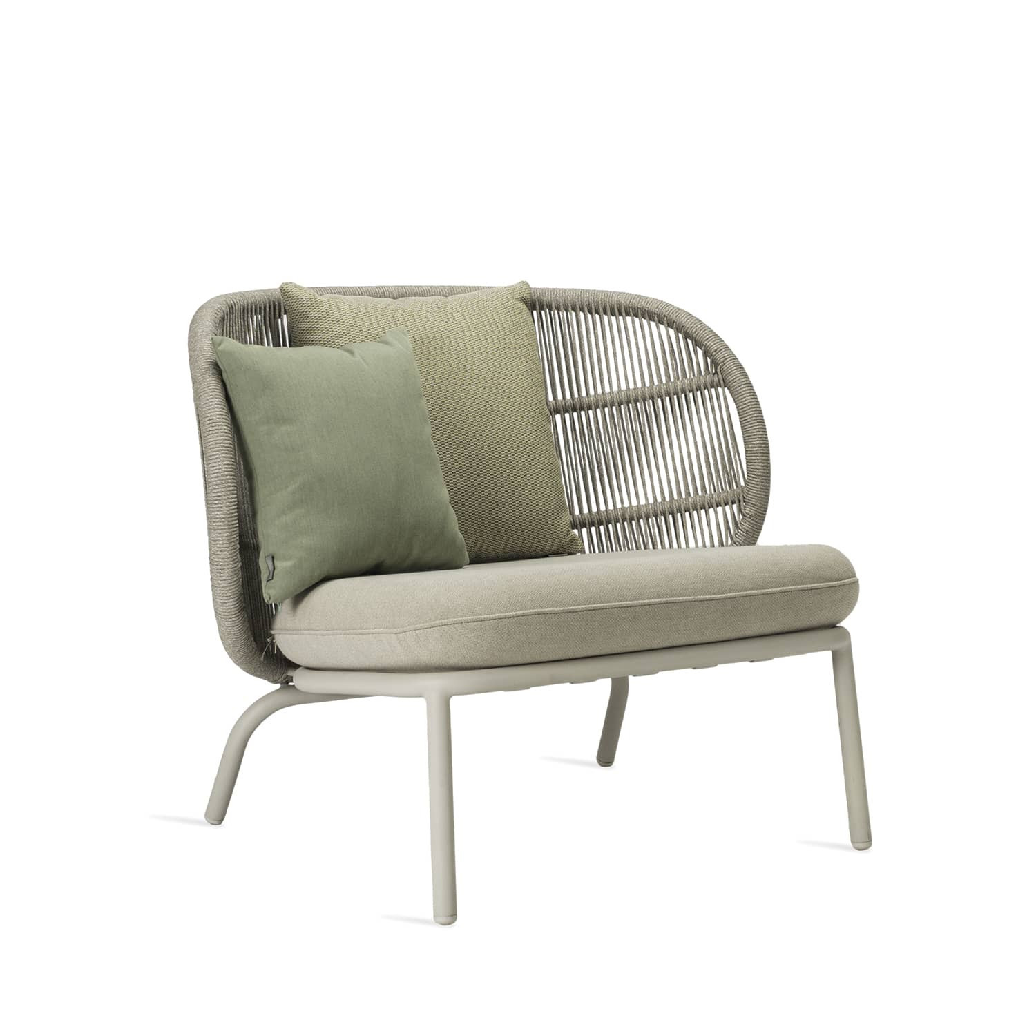 Fauteuil Lounge KODO Blanc Dune Vincent Sheppard