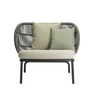 KODO Fossil grey armchair Vincent Sheppard