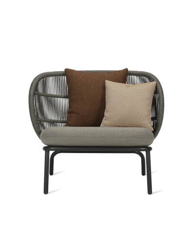 Fauteuil Lounge KODO Gris Fossile Vincent Sheppard