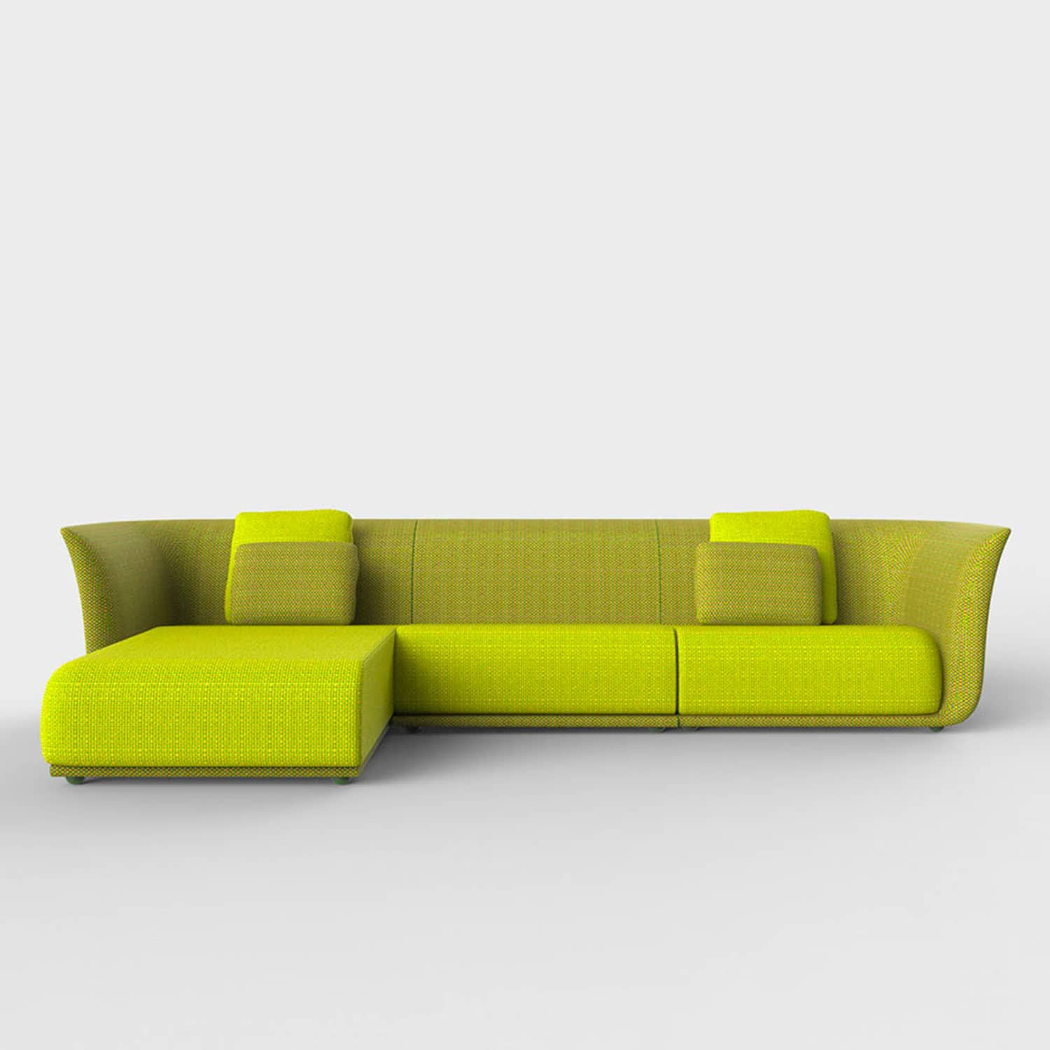 Module chaise longue droite SUAVE Vondom