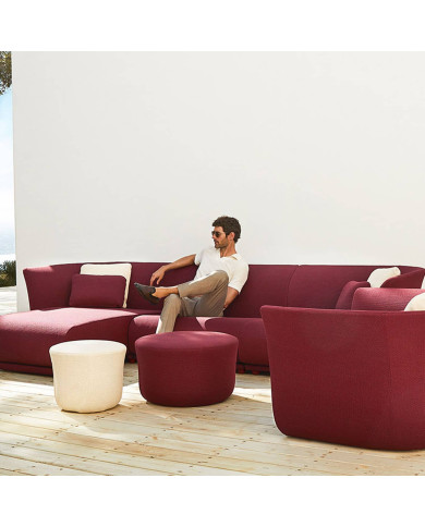Module chaise longue droite SUAVE Vondom