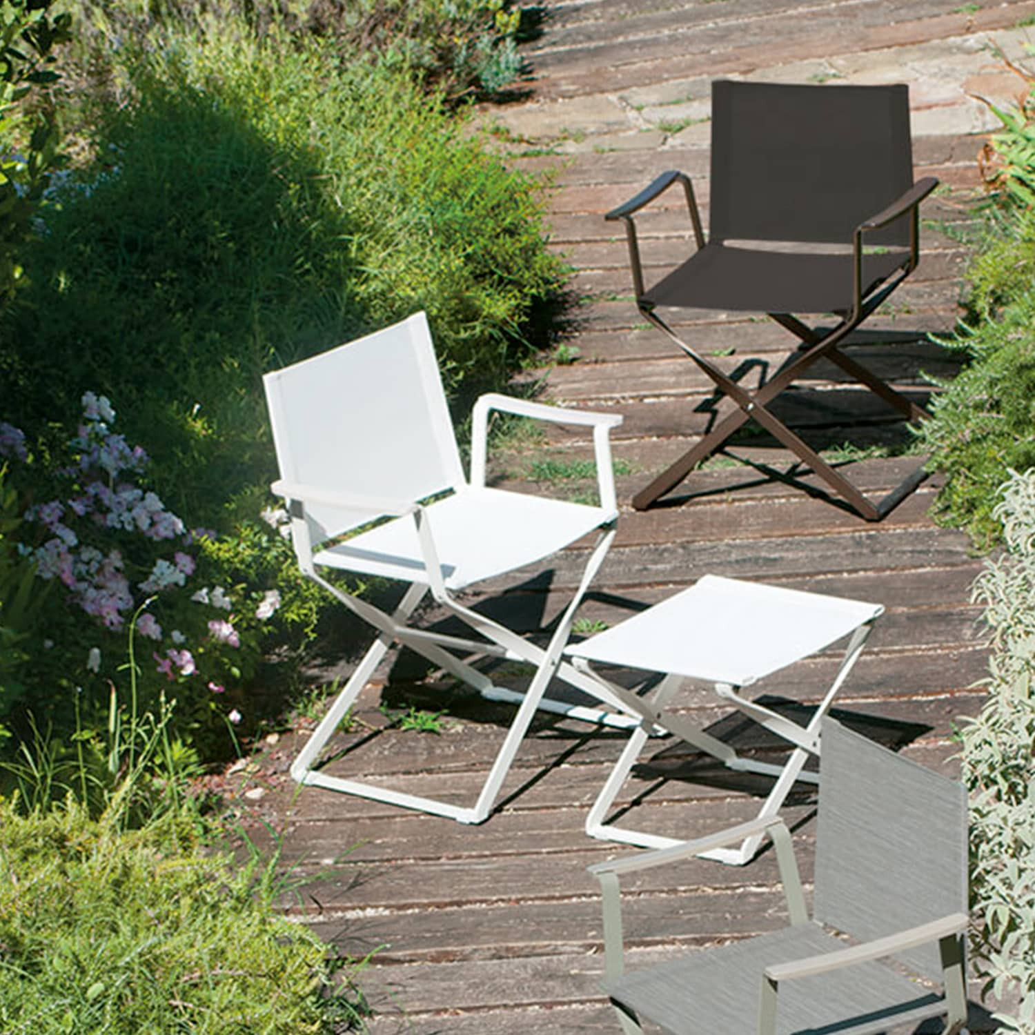 Pouf repose-pieds pliable CIAK Emu