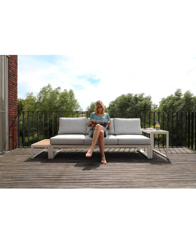 Salon de jardin BONDI transformable en lit Les Jardins du sud