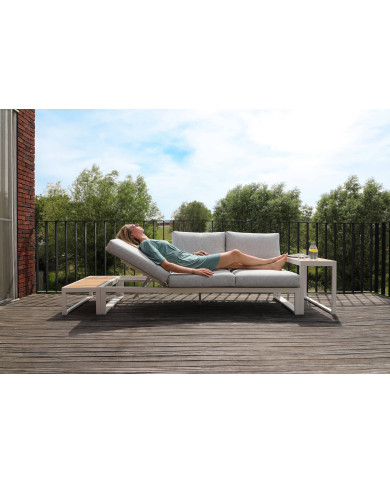 Salon de jardin BONDI transformable en lit Les Jardins du sud