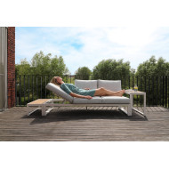 Salon de jardin BONDI transformable en lit Les Jardins du sud