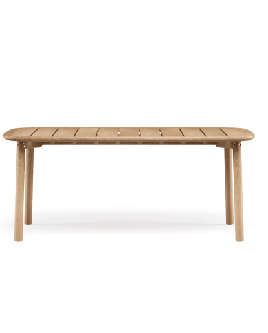 Table rectangulaire teck TWINS 183x105 cm Emu