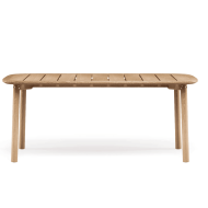 Table rectangulaire teck TWINS Emu