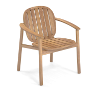 TWINS teak lounge chair Emu