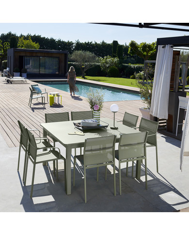 Table carre CRAFT 143*143 Fermob