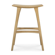 OSSO Ethnicraft bar stool