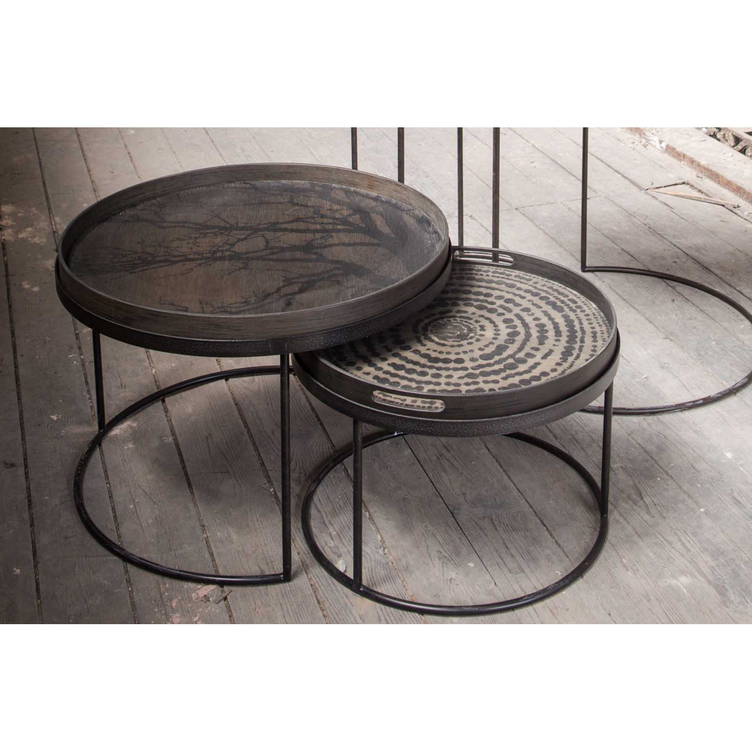 TREE wooden tray Ø61cm Ethnicraft