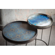 Plateau en miroir BEADS Seaside Ø61cm Ethnicraft