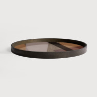 ANGLE glass tray Ø61 cm Ethnicraft
