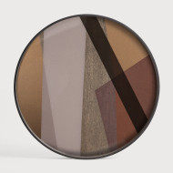 Plateau en verre ANGLE Pinot Ø61cm Ethnicraft