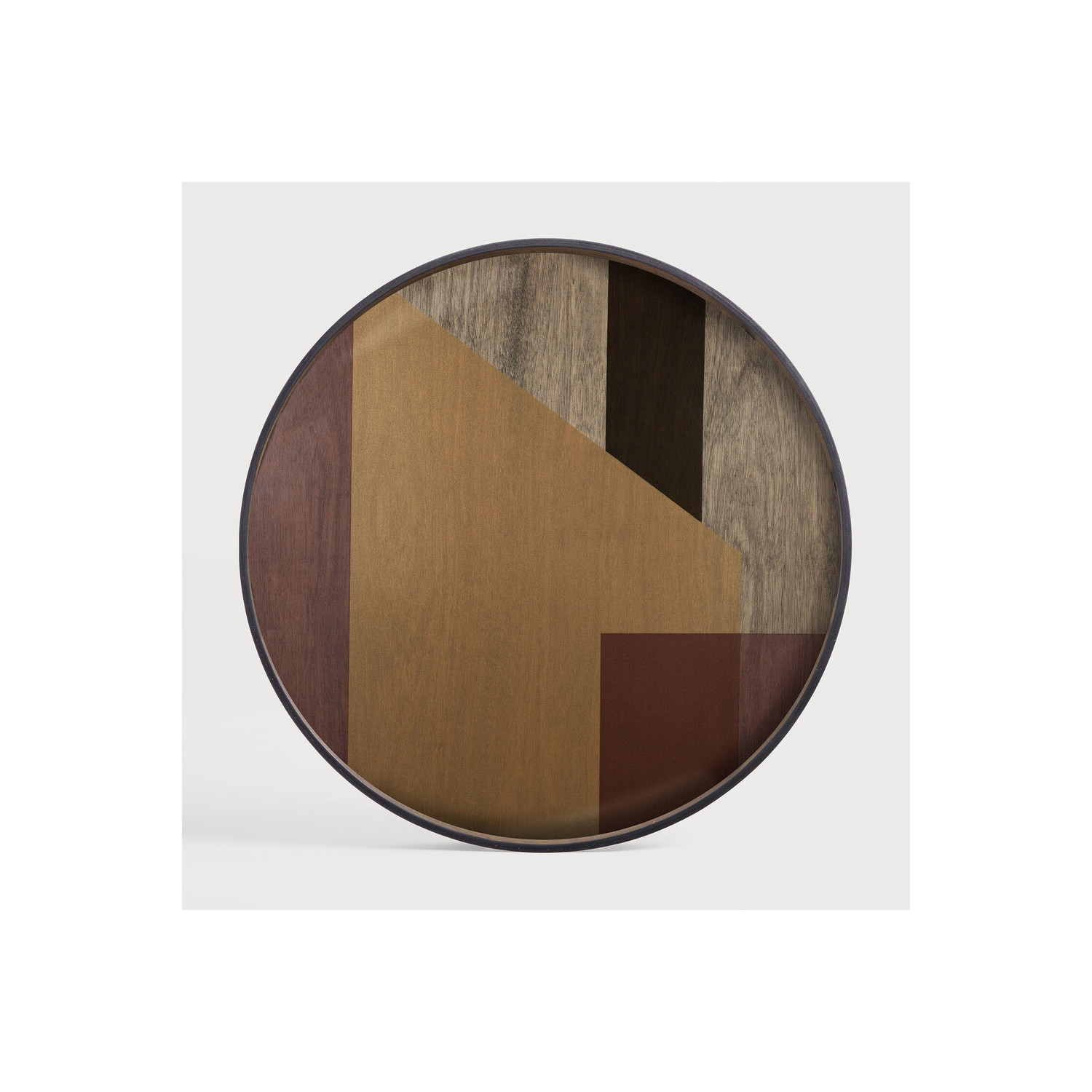 Plateau en verre ANGLE 92x92cm Ethnicraft