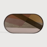Plateau en verre ANGLE oblong Ethnicraft