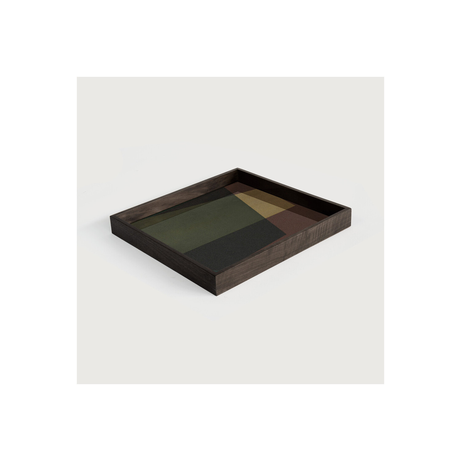 ANGLE square (S) glass tray Ethnicraft