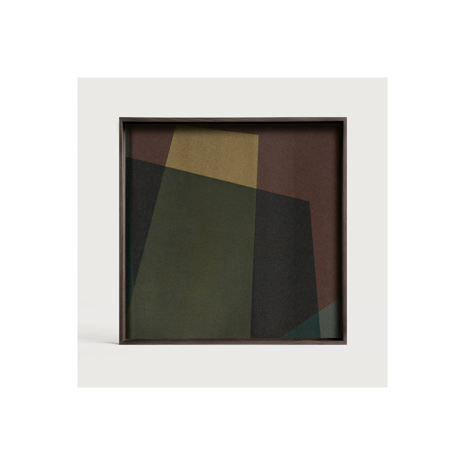 ANGLE square (S) glass tray Ethnicraft