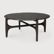 Table basse ronde PI acajou brun Ethnicraft