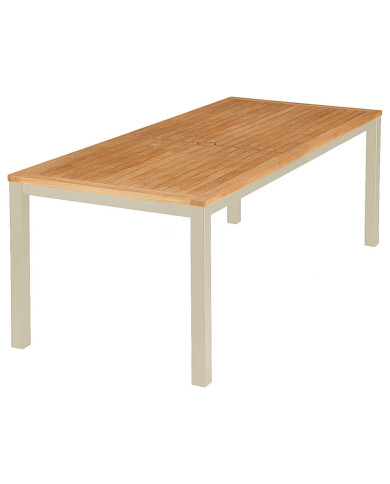 Table rectangulaire EQUINOX DINING 220 cm Barlow Tyrie