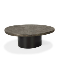 Table basse ronde PI acajou brun Ethnicraft