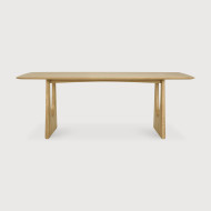 GEOMETRIC oak table Ethnicraft