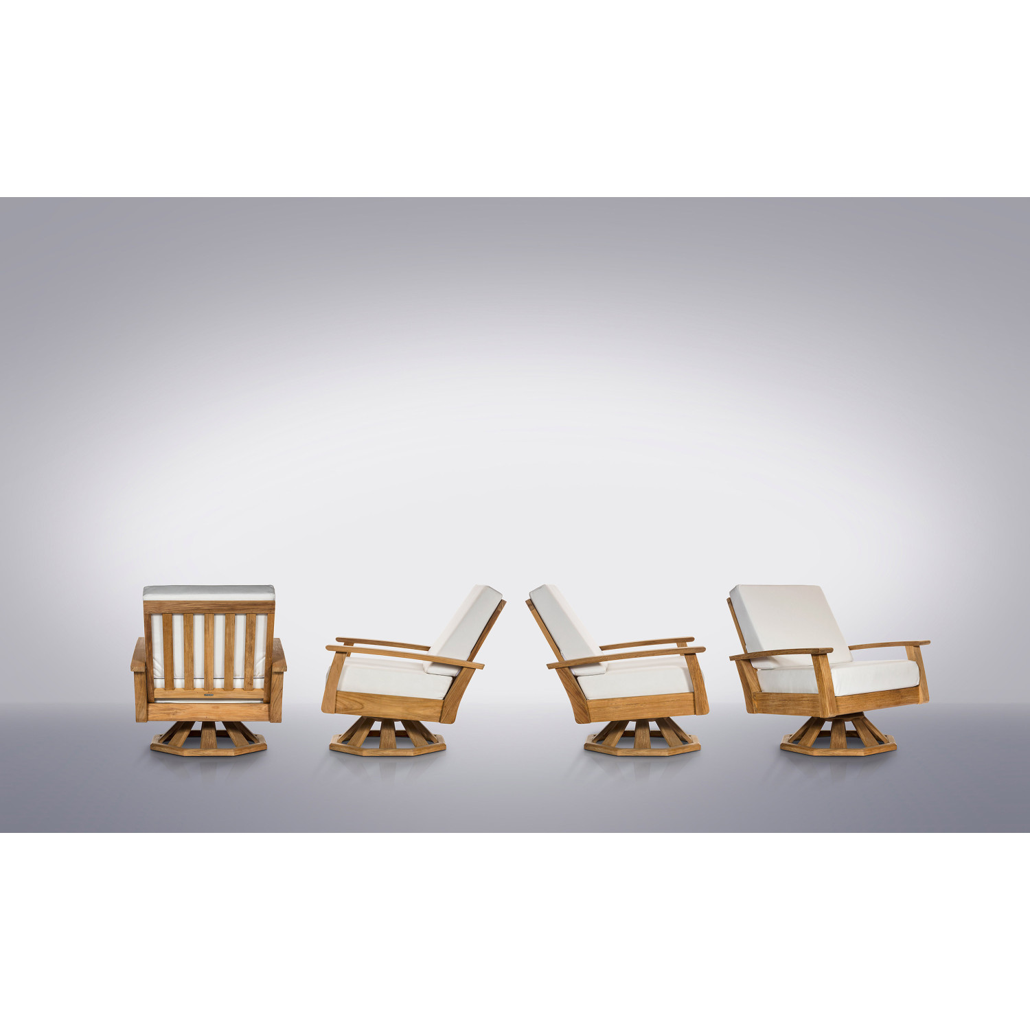 Fauteuil HAVEN SWIVEL ROCKER Barlow Tyrie