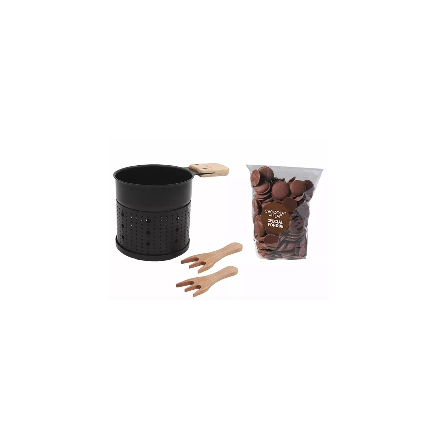 Cookut LUMI chocolate fondue with candle 