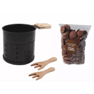 Cookut LUMI chocolate fondue with candle 