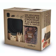 Cookut LUMI chocolate fondue with candle 