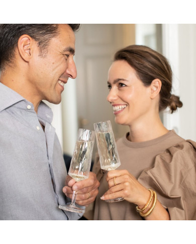 Set of 6 Koziol SUPER Champagne Glasses (100 ml)