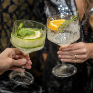 Pack of 6 Koziol SUPER Cocktail Glasses (400 ml)