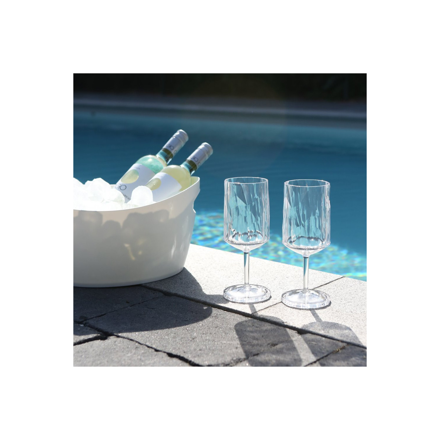 Pack of 6 Koziol SUPER WATER GLASSES (300 ml)
