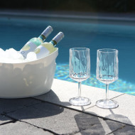 Pack of 6 Koziol SUPER WATER GLASSES (300 ml)