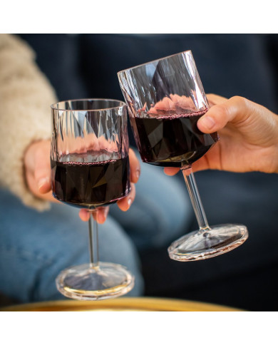 Set of 6 Koziol SUPER wine glasses (250 ml)