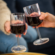 Lot de 6 SUPERVERRE à vin (250 ml) Koziol