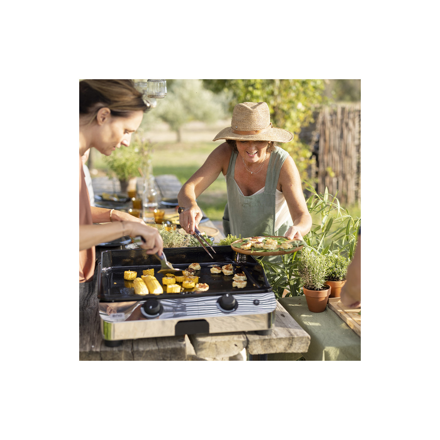 Plancha FUSION 60 inox Eno