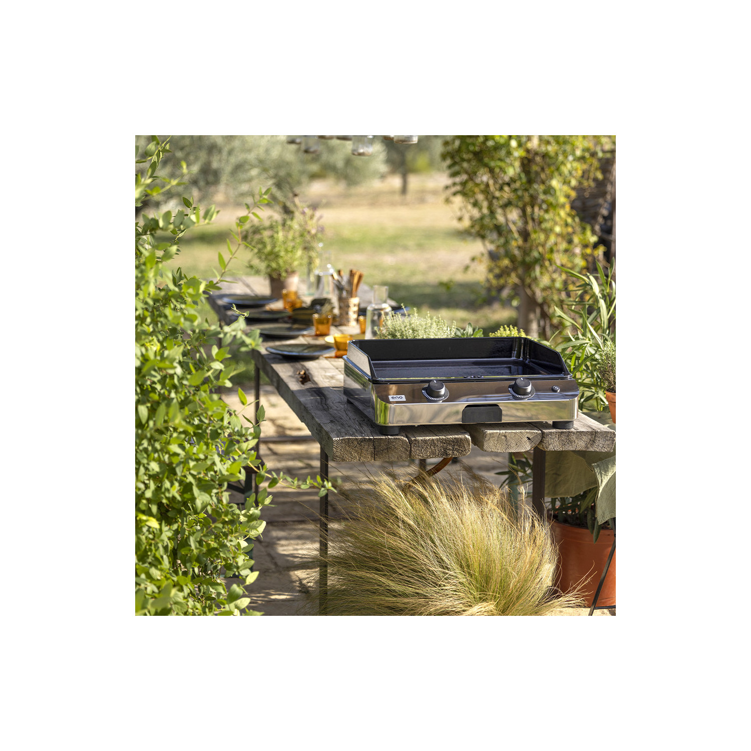 Plancha FUSION 60 inox Eno