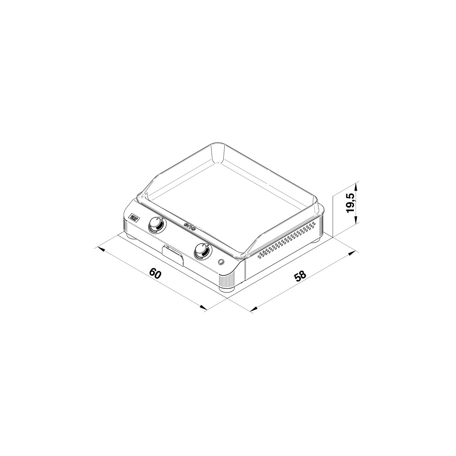 Enobergerac Plancha 60