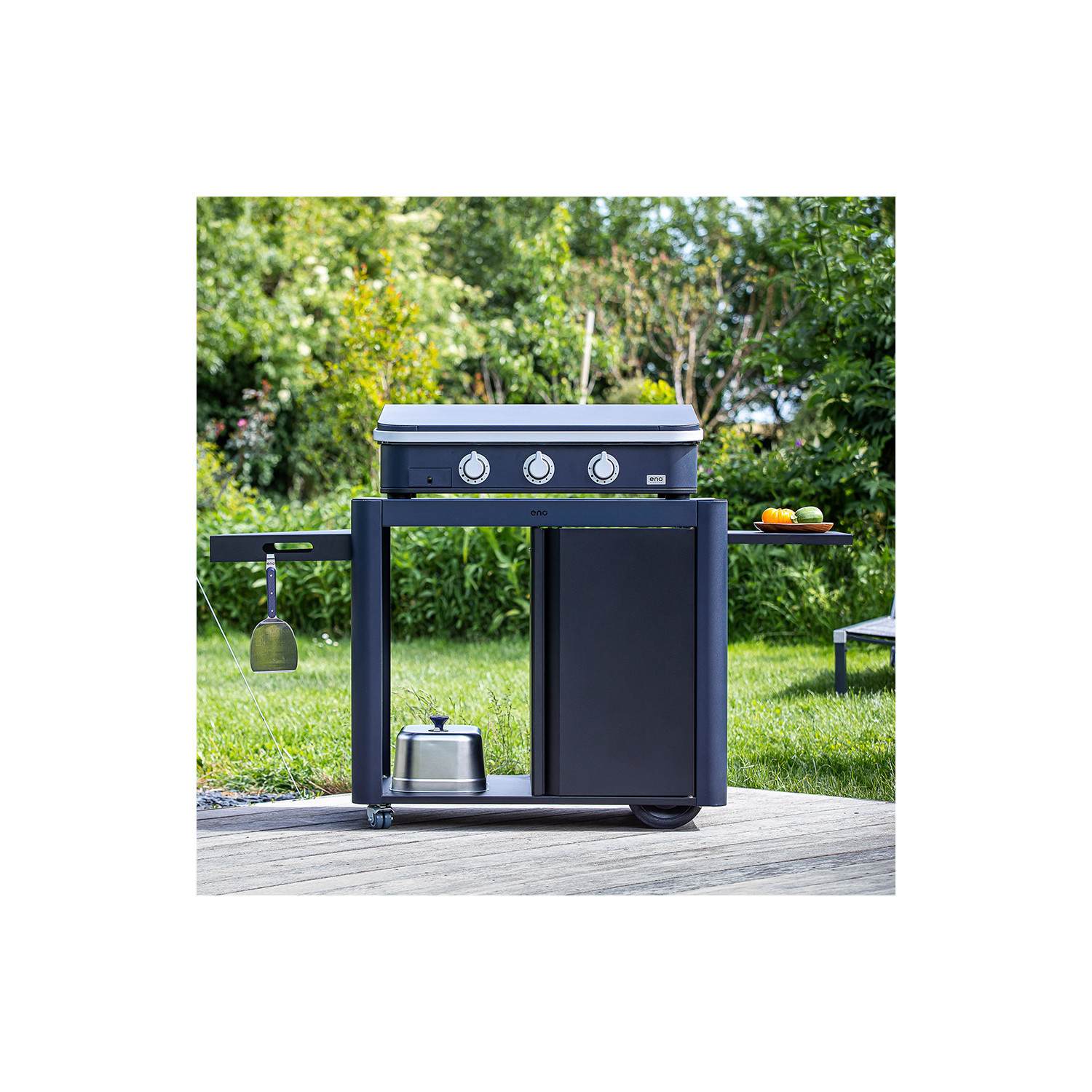 Plancha et capot ENOSIGN 80 Bleu Navy Eno